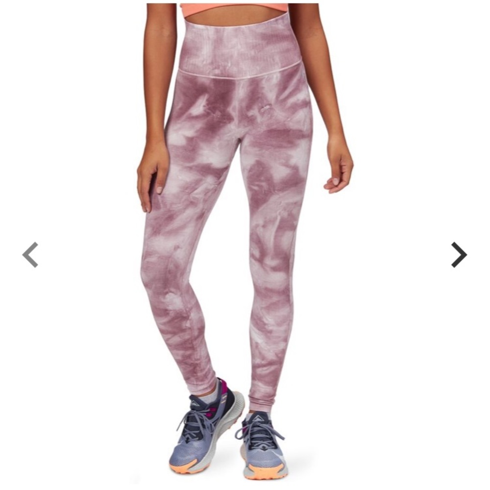 Free People Pink Tie-Dye Leggings